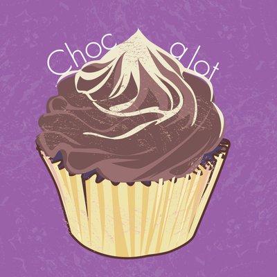 Choc A Lot Cup Cake, 2019 door Nancy Moniz Charalambous