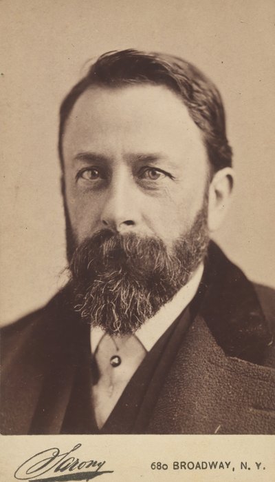 Albert Bierstadt door Napoleon Sarony