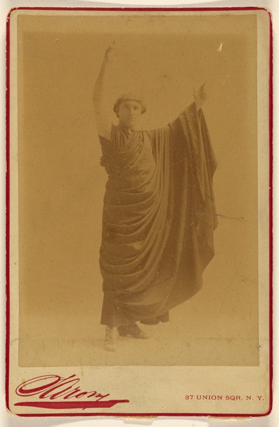 H. Bellew door Napoleon Sarony