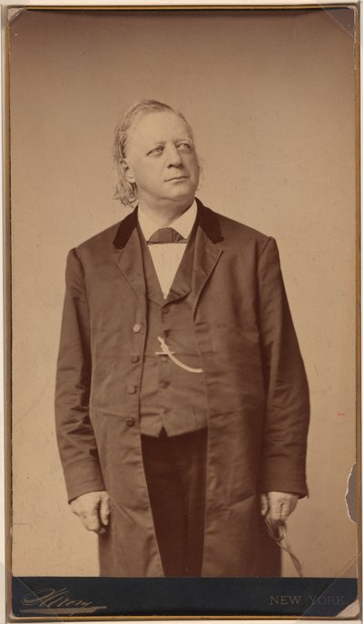 Henry Ward Beecher door Napoleon Sarony