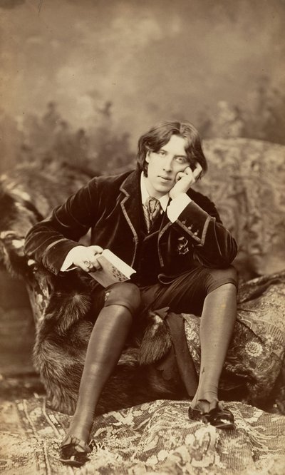 Oscar Wilde, 1882 door Napoleon Sarony