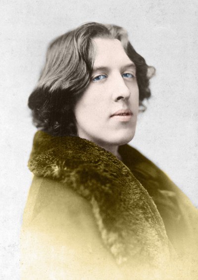 Portret van Oscar Wilde (1854 - 1900) rond 1882 door Napoleon Sarony (1821 - 1896) door Napoleon Sarony