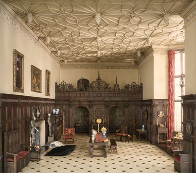 E-1: Engelse Grote Kamer van de Late Tudor Periode, 1550-1603 door Narcissa Niblack Thorne