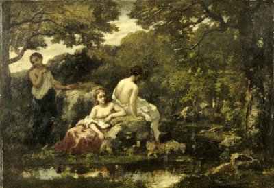 Idylle door Narcisse Virgile Diaz de la Peña