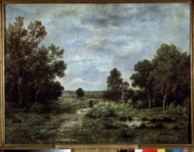 Herfst in Fontainebleau door Narcisse Virgile Diaz de la Peña