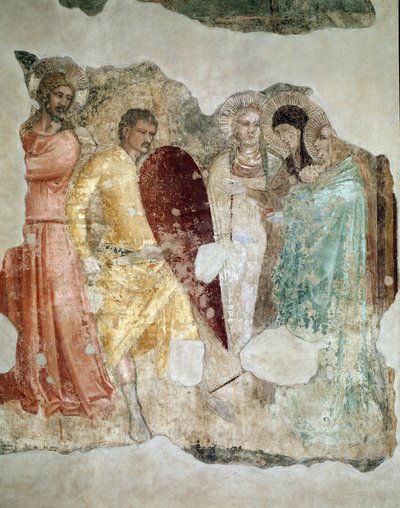 Passie van Christus - Fresco door Nardo di Cione