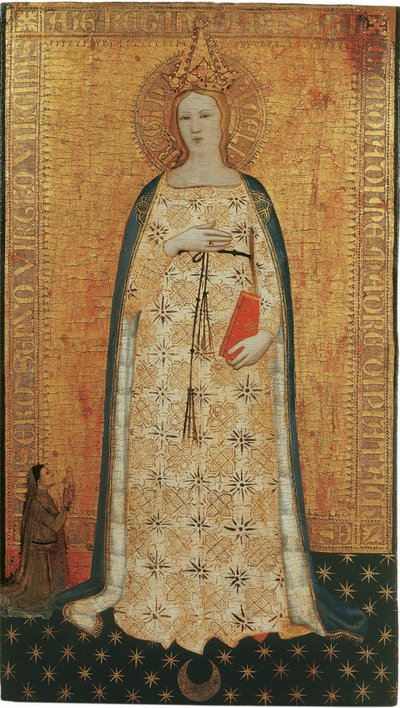 Vierge parturiente, Virgo paritura door Nardo di Cione Orcagna