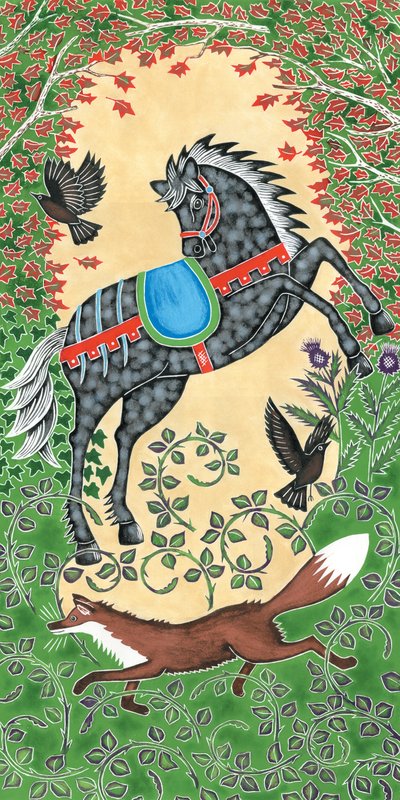 Paard & Vos door Nat Morley
