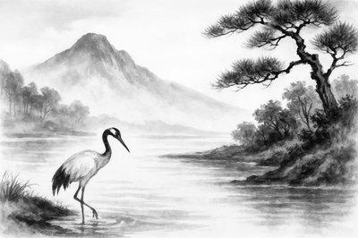Rustig tafereel aan Crane Lake door Natalie Bruns