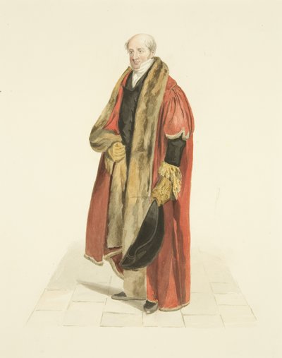 Kostuum van de Sheriff van Bristol door Nathan Cooper Branwhite