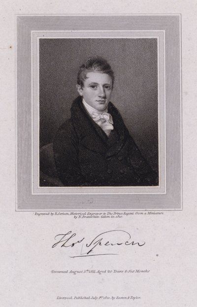 Thomas Spencer, Engelse Congregationalistische predikant door Nathan Cooper Branwhite