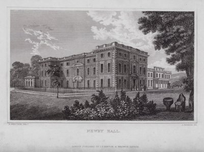 Newby Hall door Nathaniel (after) Whittock