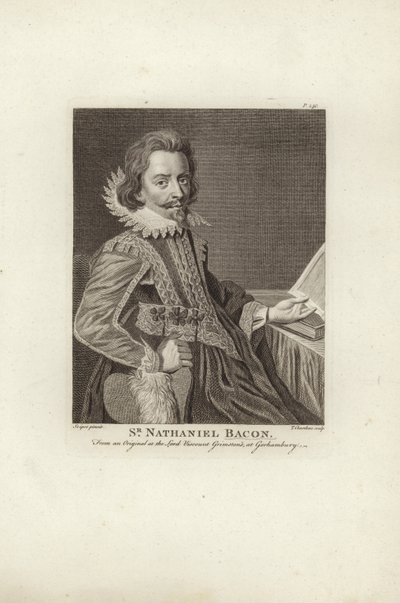 Sir Nathaniel Bacon, amateur schilder door Nathaniel Bacon