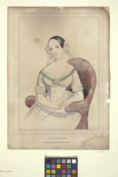 Augusta door Nathaniel Currier