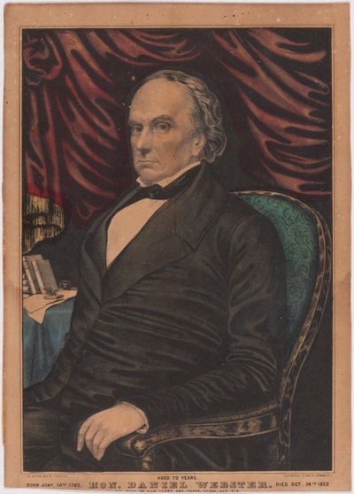 Daniel Webster door Nathaniel Currier