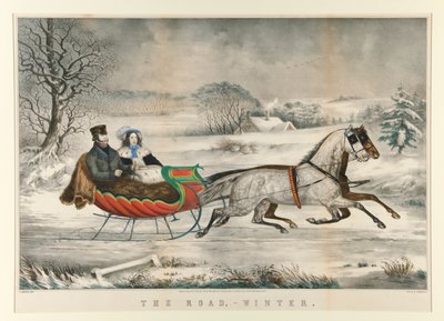 De weg door Nathaniel Currier