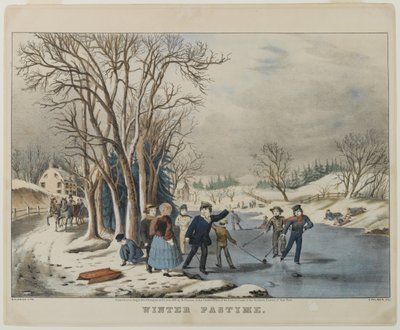 Wintervermaak door Nathaniel Currier
