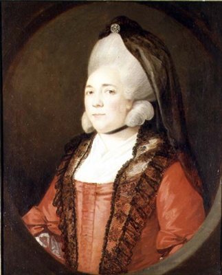 Mevrouw Burbridge van Staverton, Northants door Nathaniel Dance Holland