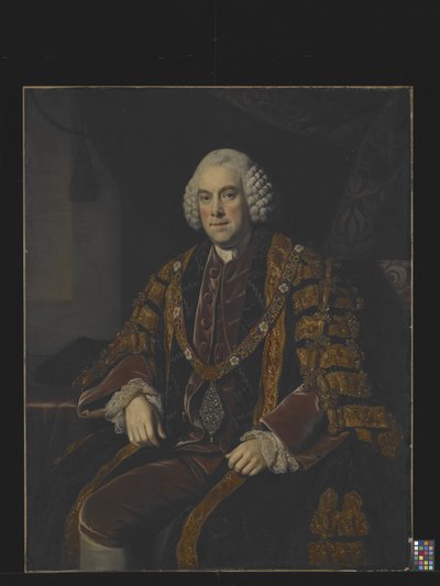 Een Lord Mayor van Londen door Nathaniel Dance