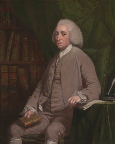 Tobias Smollett door Nathaniel Dance