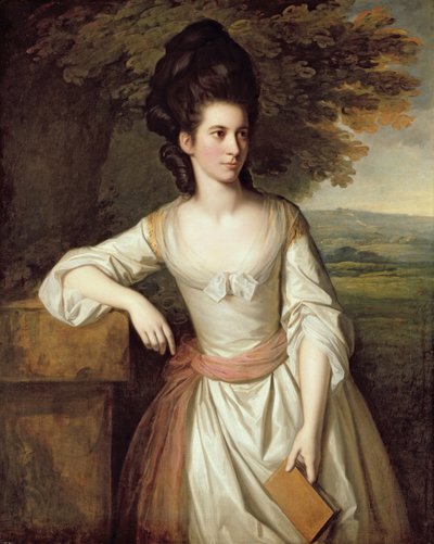 Portret van mevrouw Vere door Nathaniel Dance Holland