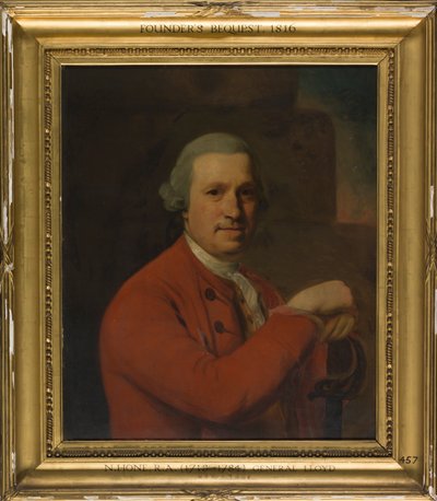 Generaal Lloyd, 1773 door Nathaniel Hone