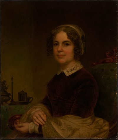 Caroline Mary Leffingwell Street (1790) door Nathaniel Jocelyn