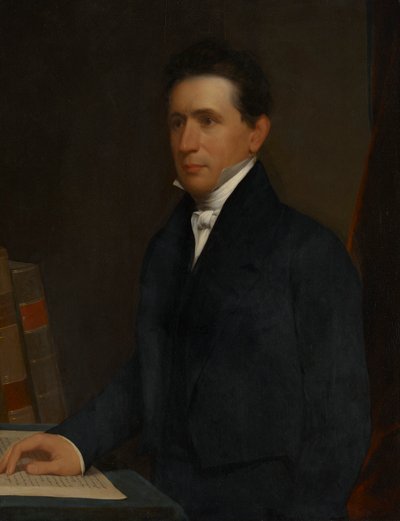 Denison Olmsted (1791-1859), B.A. 1813, M.A. 1816 door Nathaniel Jocelyn