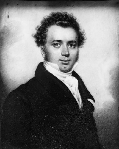 Jean Pierre Barre, ca. 1820 door Nathaniel Rogers