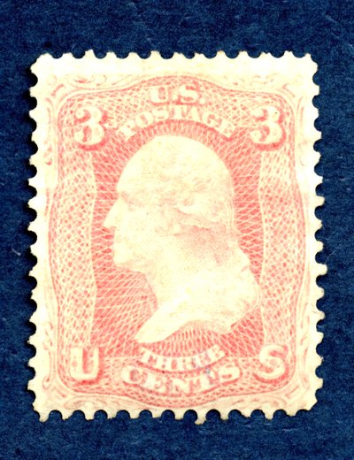 3c Washington enkel, 17 augustus 1861 door National Bank Note Company
