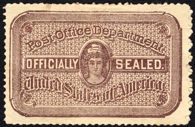 Postzegel, 1889 door National Bank Note Company
