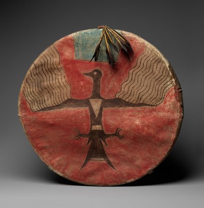 Schild, ca. 1885 door Native American