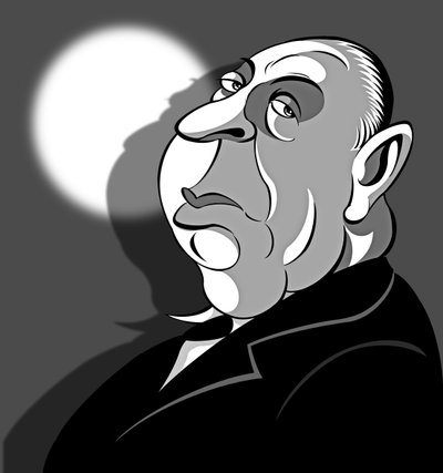 Alfred Hitchcock, 2018 door Neale Osborne
