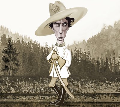 Buster Keaton, 2021 (digitaal) door Neale Osborne