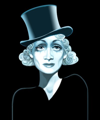 Marlene Dietrich door Neale Osborne