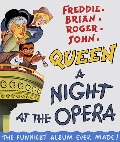 Queen: A Night at the Opera (poster) door Neale Osborne