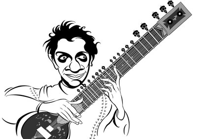 Ravi Shankar, 2019 door Neale Osborne