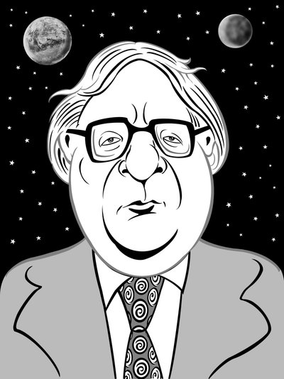 Ray Bradbury door Neale Osborne