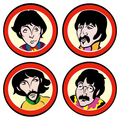 The Beatles, 2004 (digitale revisie 2023) door Neale Osborne