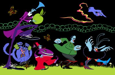 De Blauwe Meanies door Neale Osborne