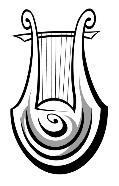 lyre, 2023 door Neale Osborne