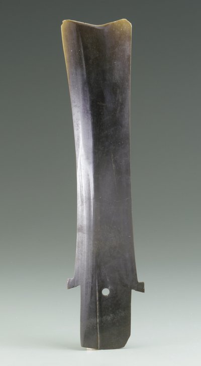 Oogstmes (hu), Qijia Cultuur, ca. 2500-2000 v.Chr. door Neolithic Period Chinese School