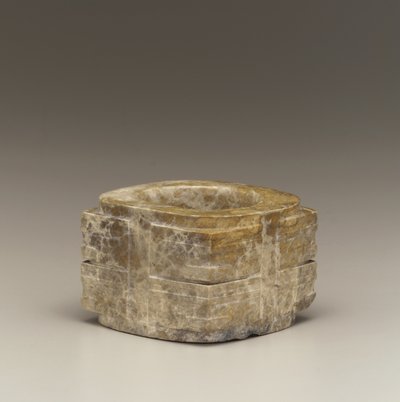 Korte buis (cong) Lake Tai regio, Liangzhu cultuur door Neolithic Period Chinese School