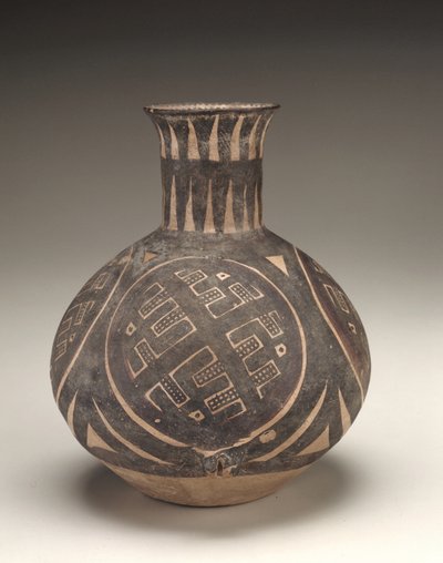 Urn, Gansu provincie, ca. 2000 v.Chr. door Neolithic Period Chinese School