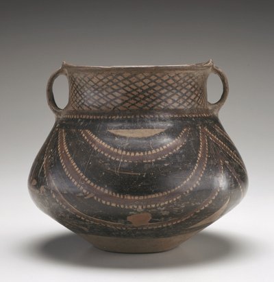 Urn, Gansu provincie, ca. 2000 v.Chr. door Neolithic Period Chinese School