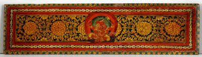 Boekomslag van een Shaiva-manuscript door Nepalese School