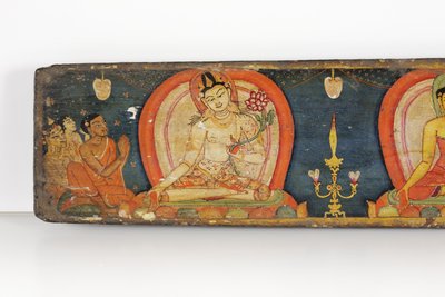 Manuscript van De Vijf Beschermingen, voorkant, 1138 door Nepalese School