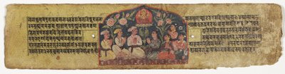 Aanbidding van Manjusri, 1659 door Nepalese School