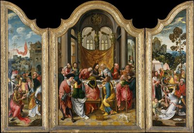 Het Laatste Avondmaal, 1515-20 door Netherlandish