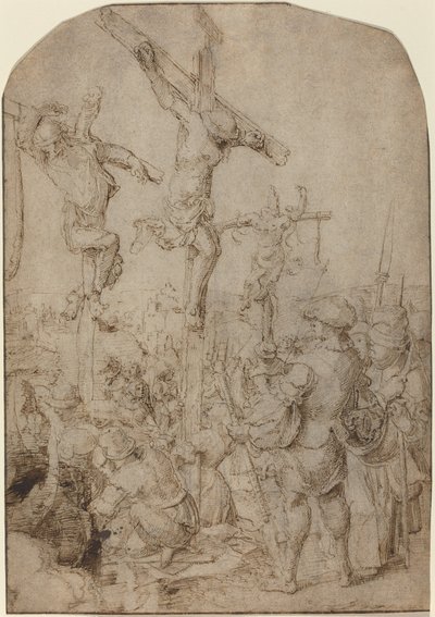De Kruisiging door Netherlandish 16th Century